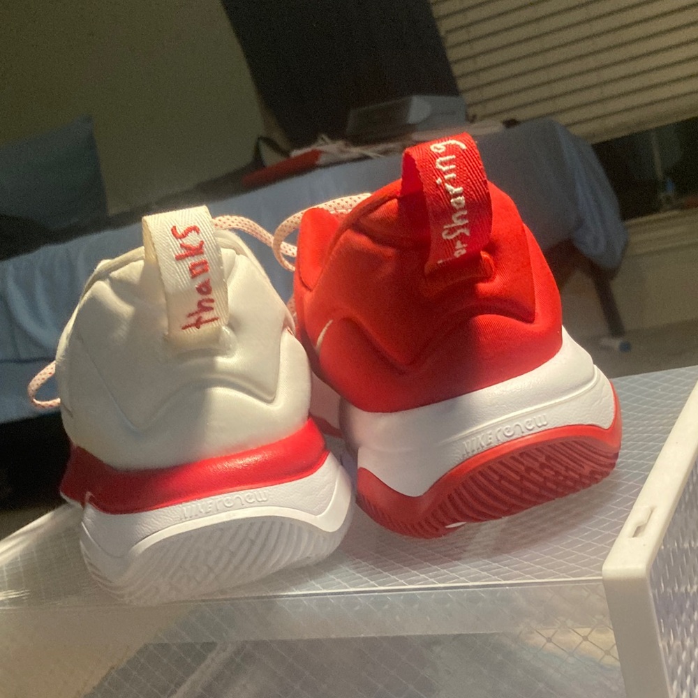 Nike Red And White Sneakers - image 3